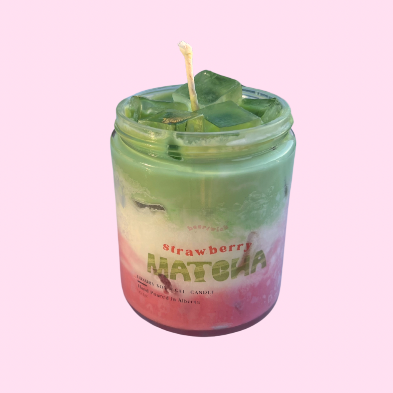 Strawberry Matcha | Kiwi + Sugar + Berries