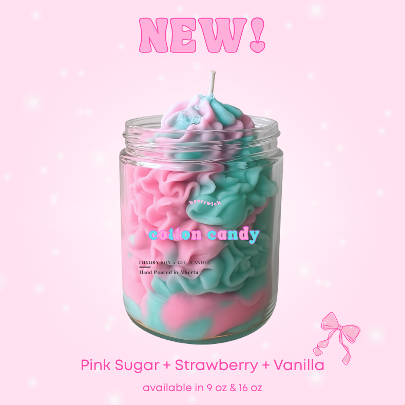 Cotton Candy | Pink Sugar + Strawberry + Vanilla