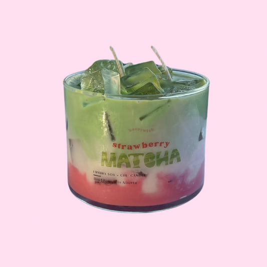 Strawberry Matcha | Kiwi + Sugar + Berries